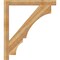 Ekena Millwork Balboa Block Rough Sawn Bracket, Western Red Cedar, 4"W x 42"D x 48"H BKT04X42X48BOA05RWR - alternate 2